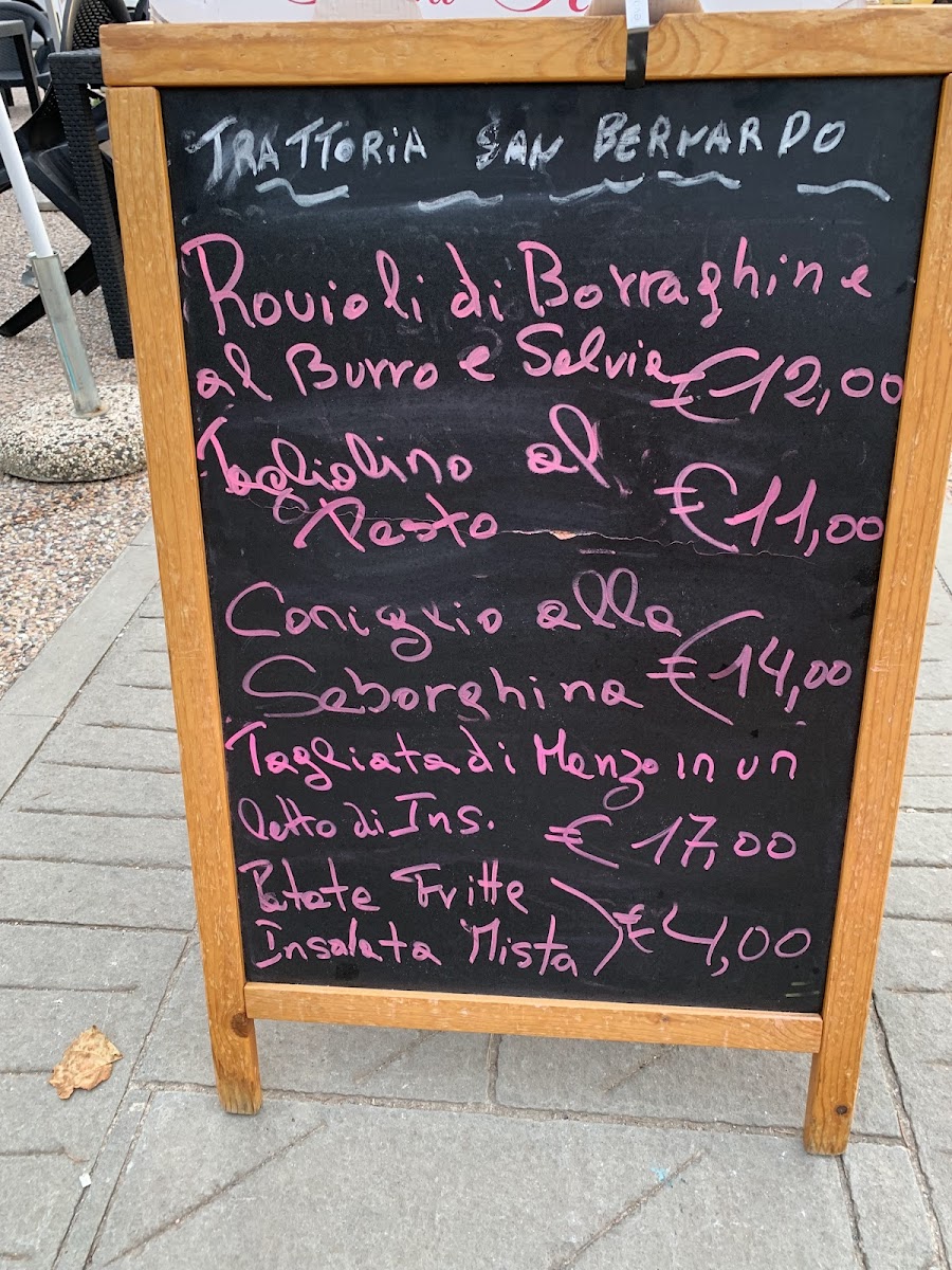 Menu Trattoria S. Bernardo-2