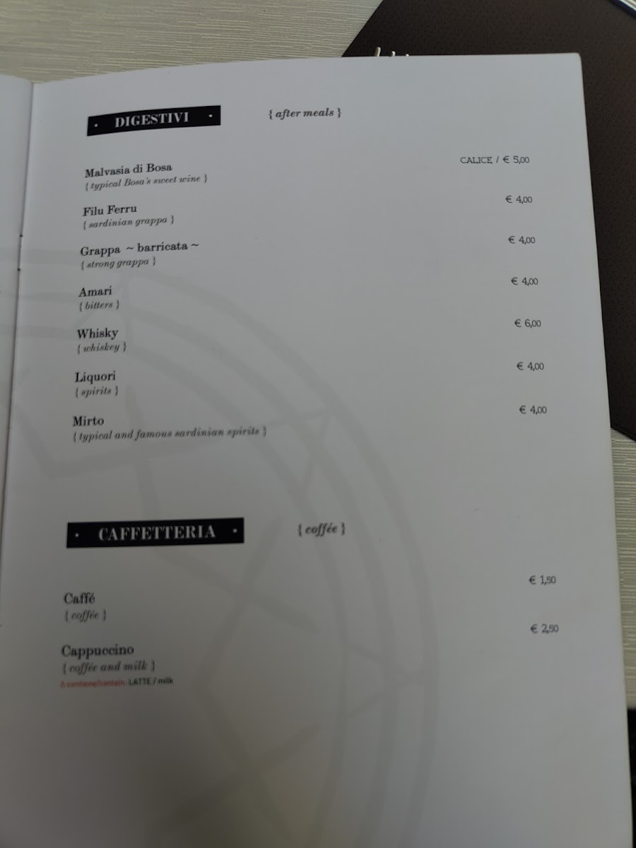 Menu Trattoria Sa Nassa-10