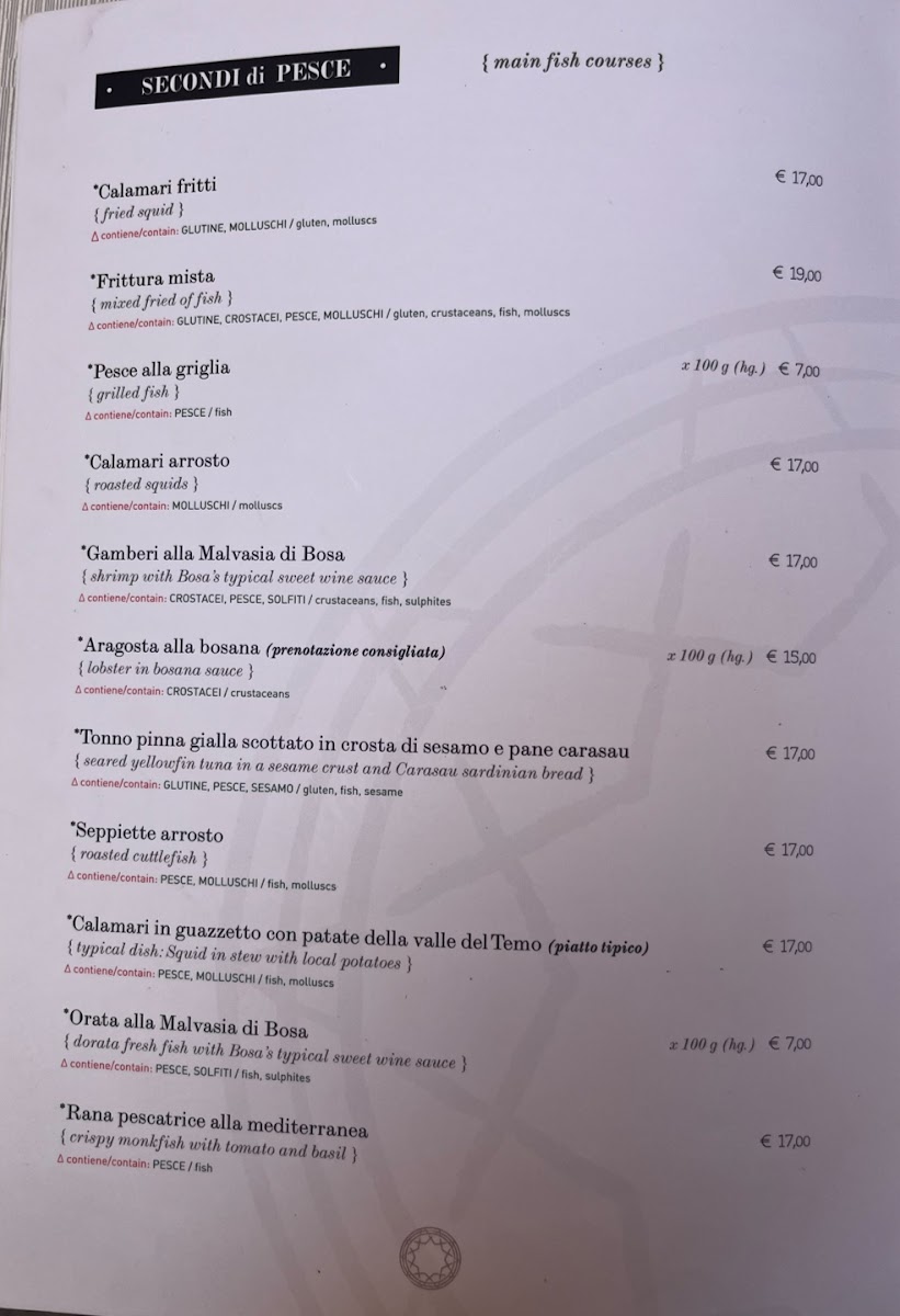 Menu Trattoria Sa Nassa-6