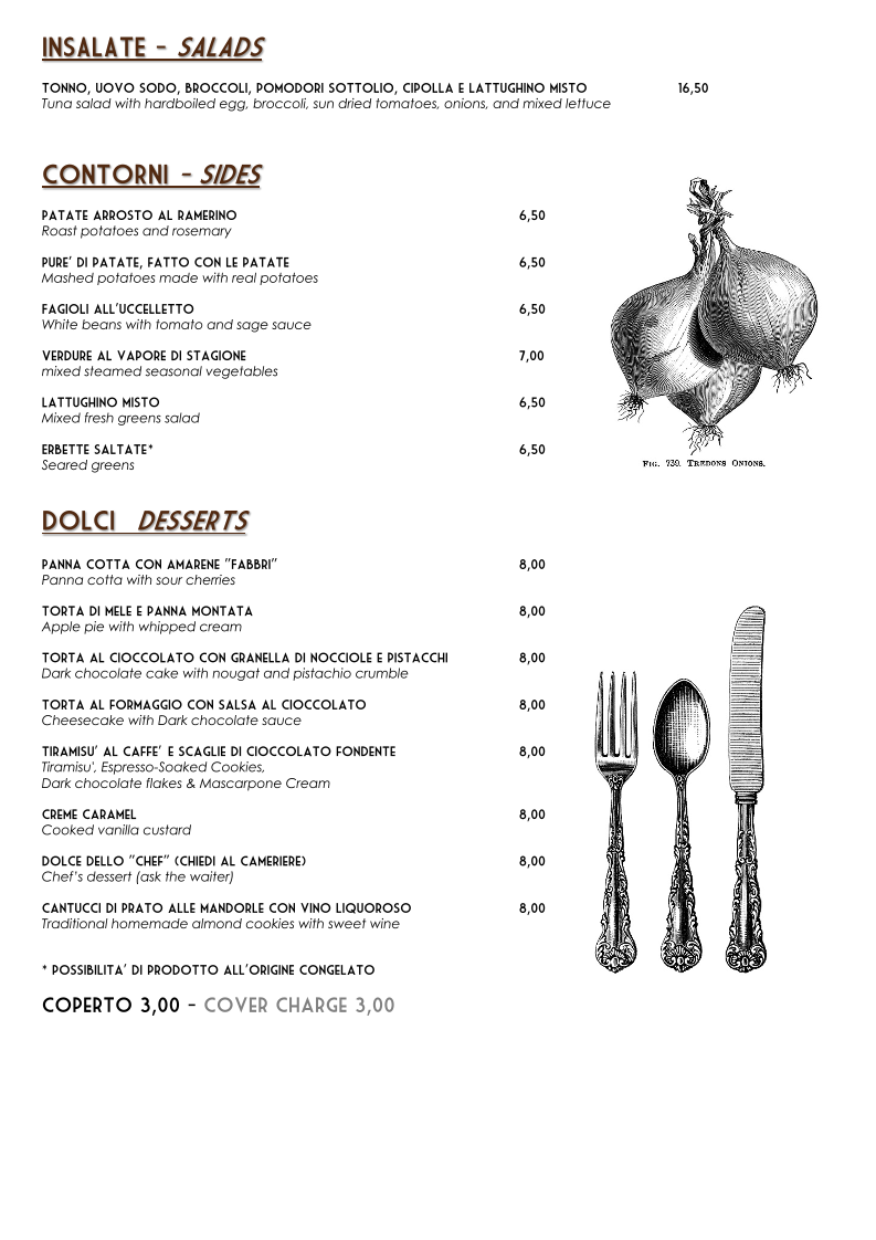 Menu Trattoria San Lorenzo Firenze-4
