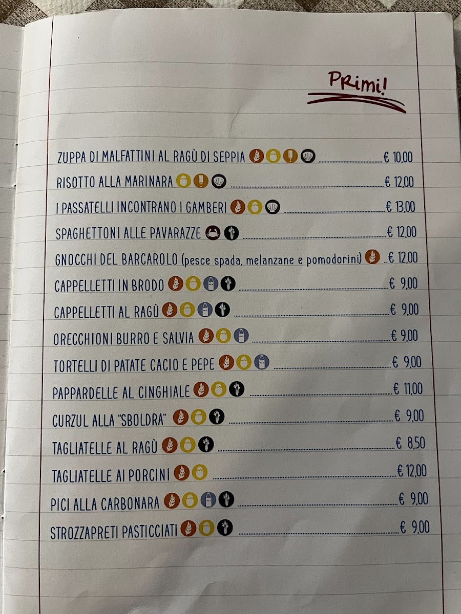 Menu Trattoria Sant'andrea-7