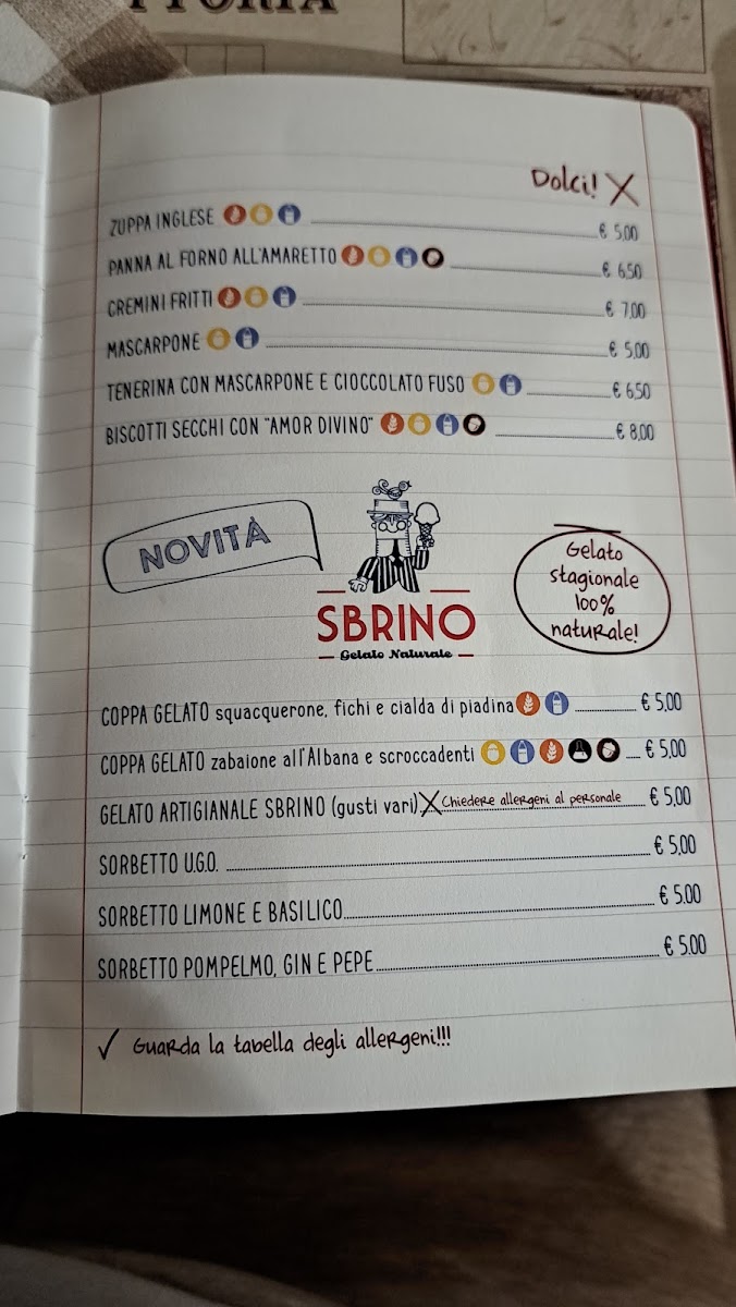 Menu Trattoria Sant'andrea-9