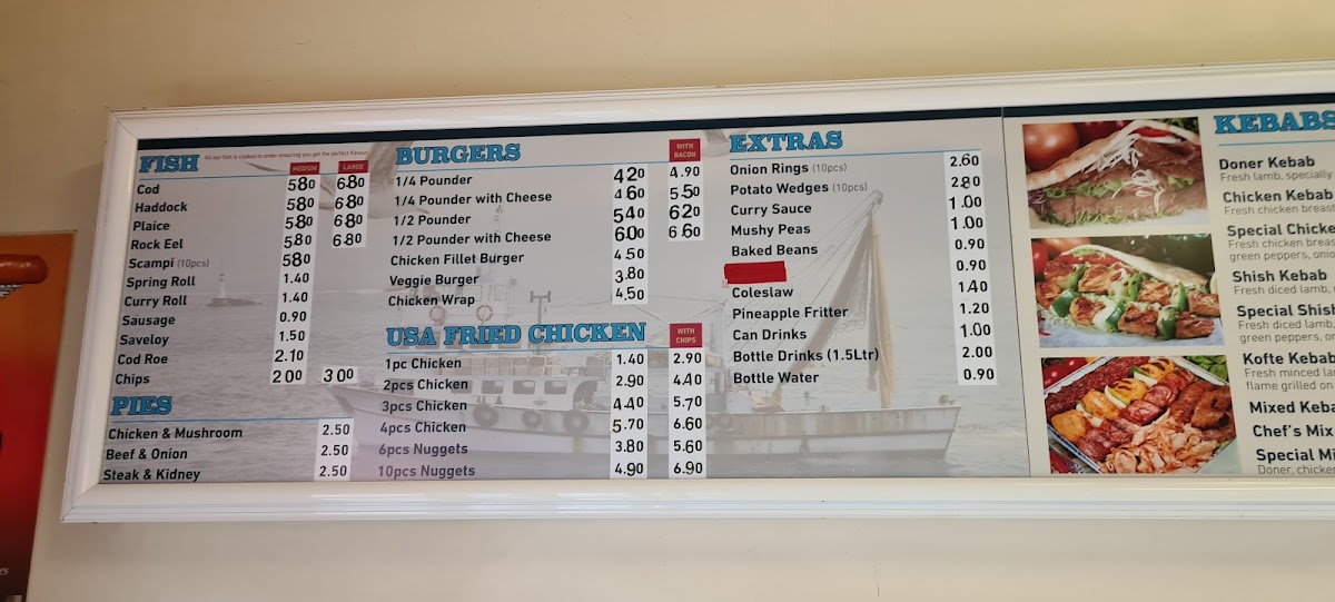 Menu Trawlers Catch-5