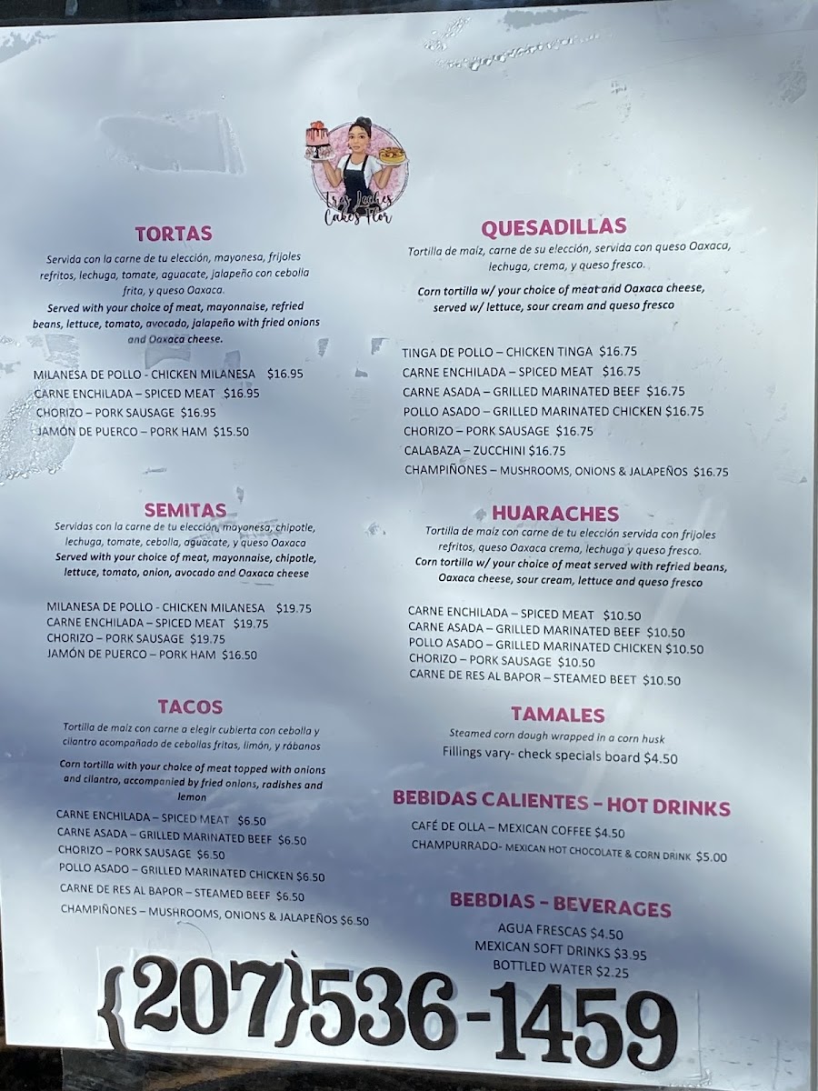Menu Tres Leches Cake’S Flor-7