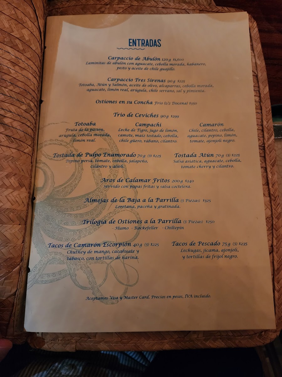 Menu Tres Sirenas-3