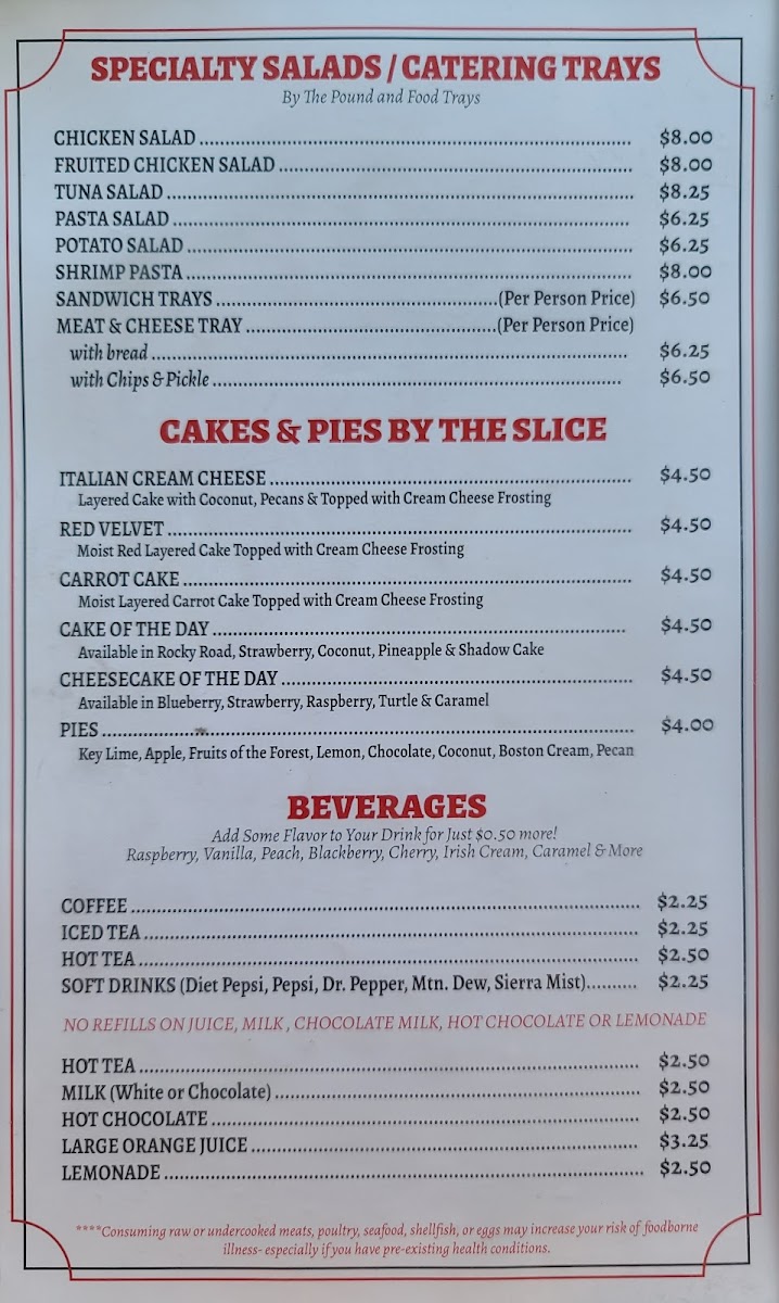 Menu Trestle Restaurant-6
