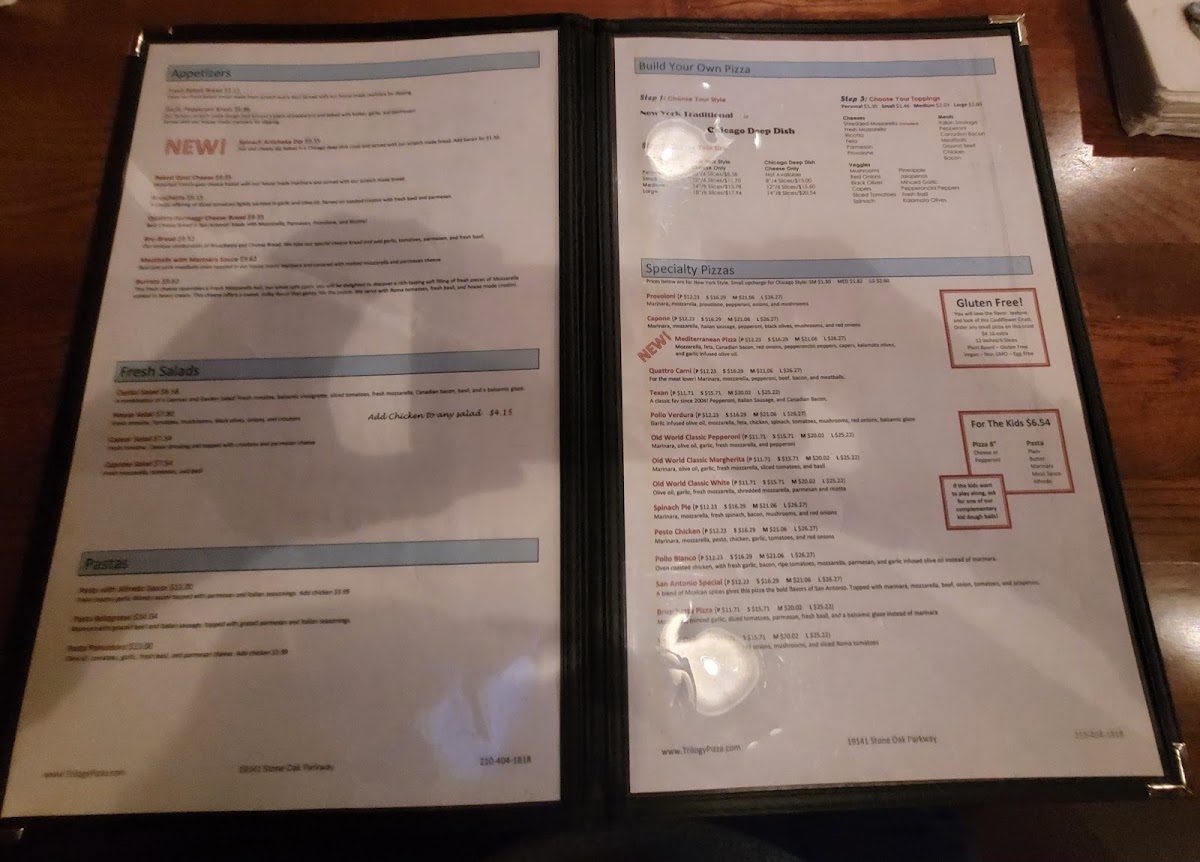 Menu Trilogy Pizza & Wine-4