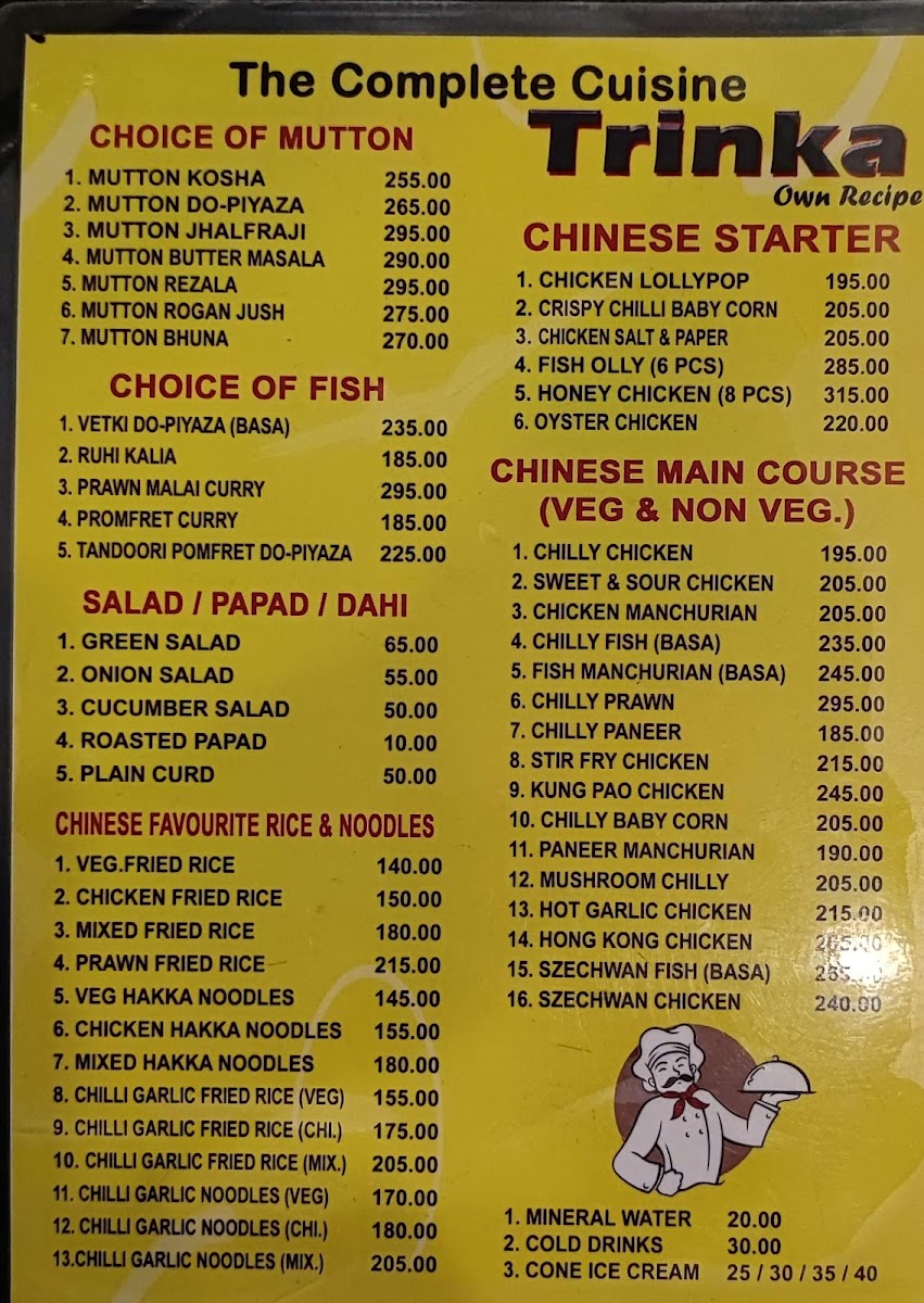 Menu Trinka-3