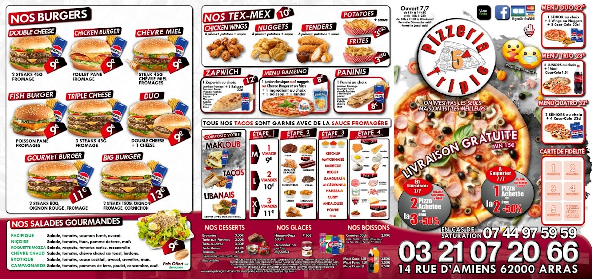 Menu Triple 5-6