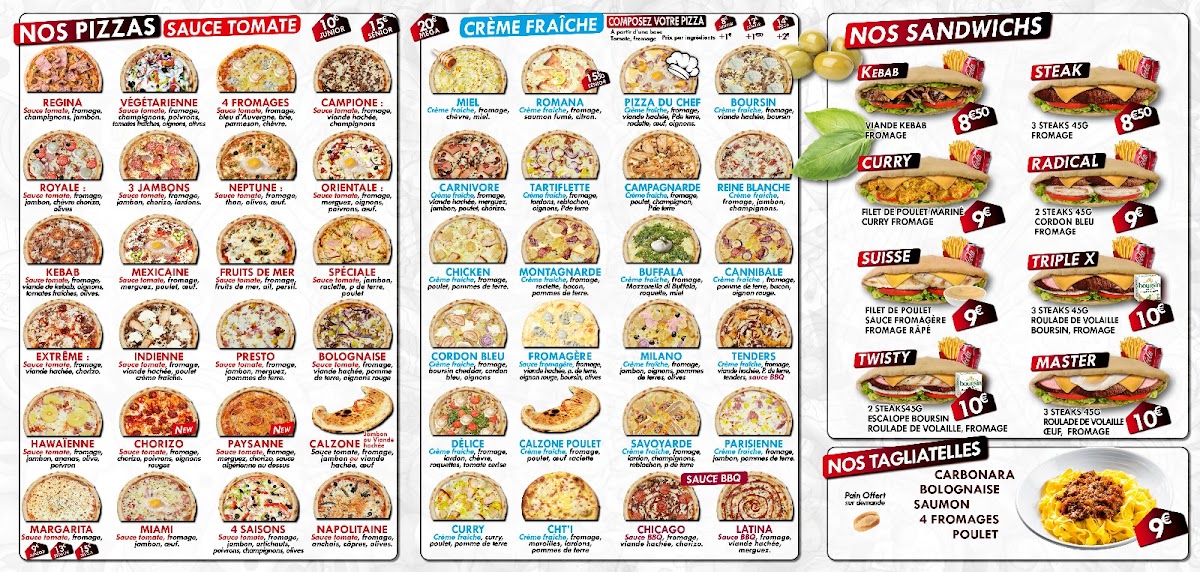 Menu Triple 5-8