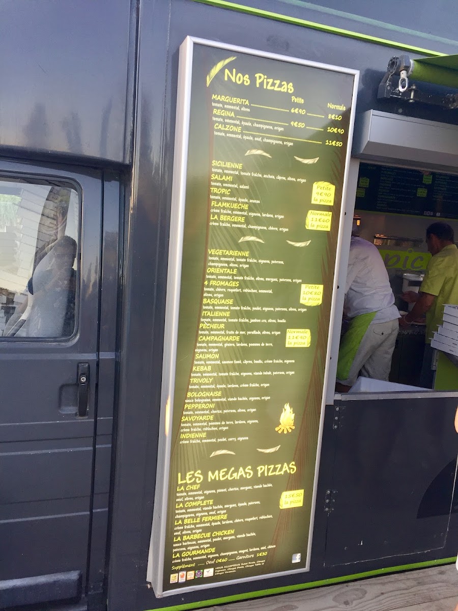 Menu Tropic Pizza: Pizzas Artisanales-8