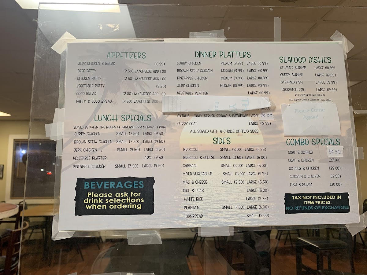 Menu Tropical Grill-2