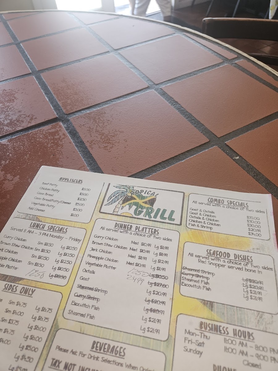 Menu Tropical Grill-3