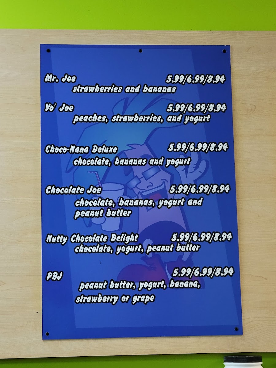 Menu Tropical Joes Smoothies-3