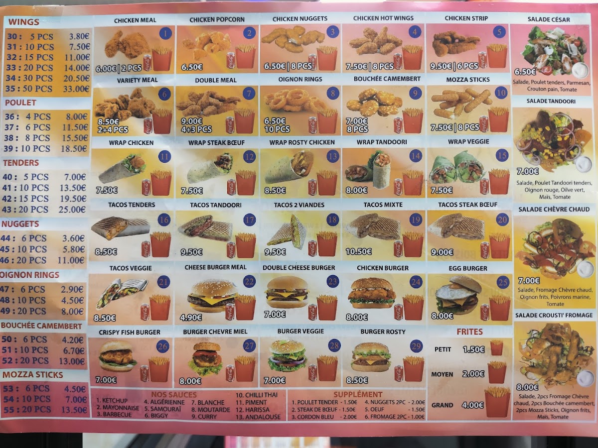 Menu Troyes Star Chicken-Hot-Wings-10