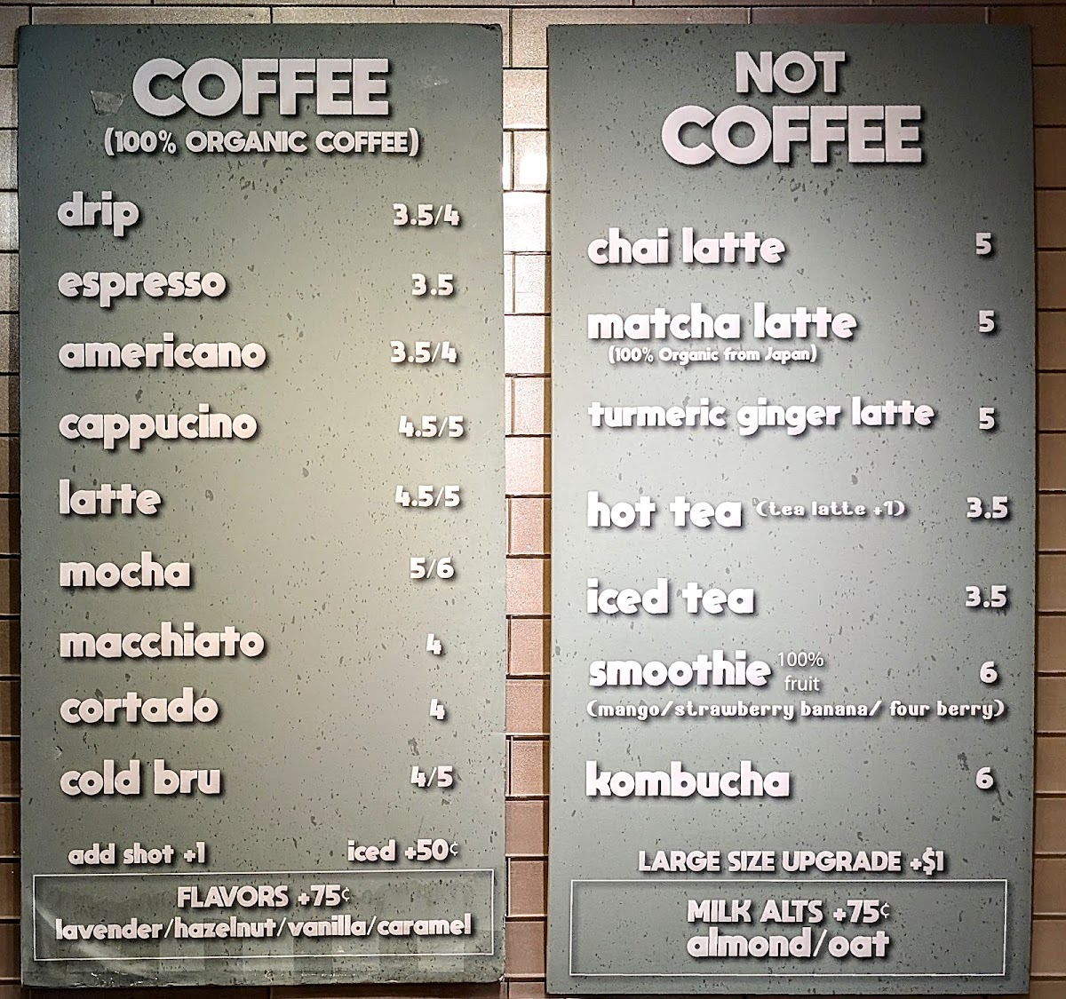 Menu Tru Bru Coffee-2