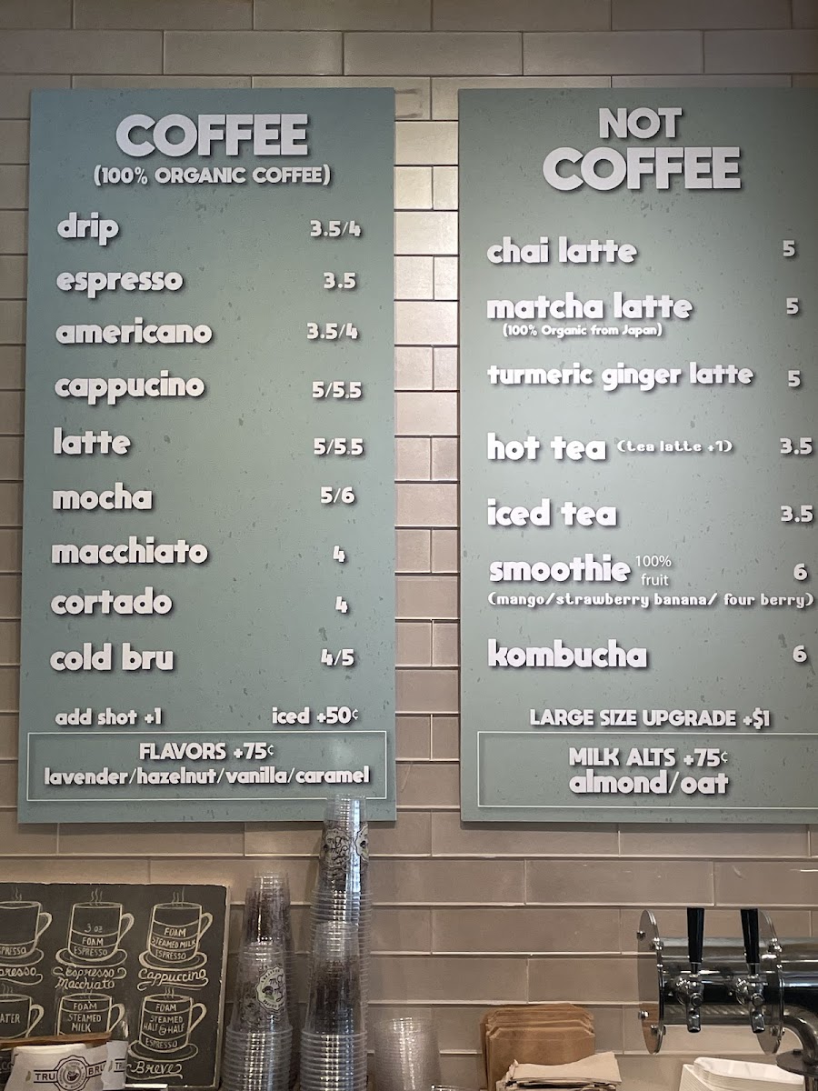 Menu Tru Bru Coffee-3