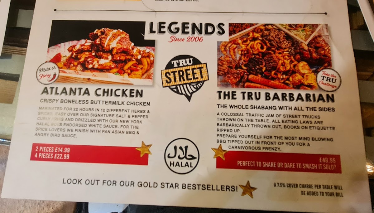Menu Tru Street - Real Street Food-7