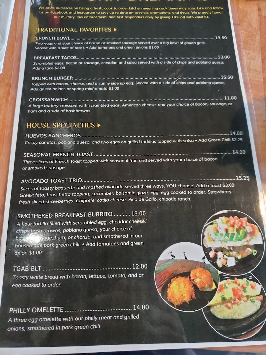 Menu True Grit American Bistro-6