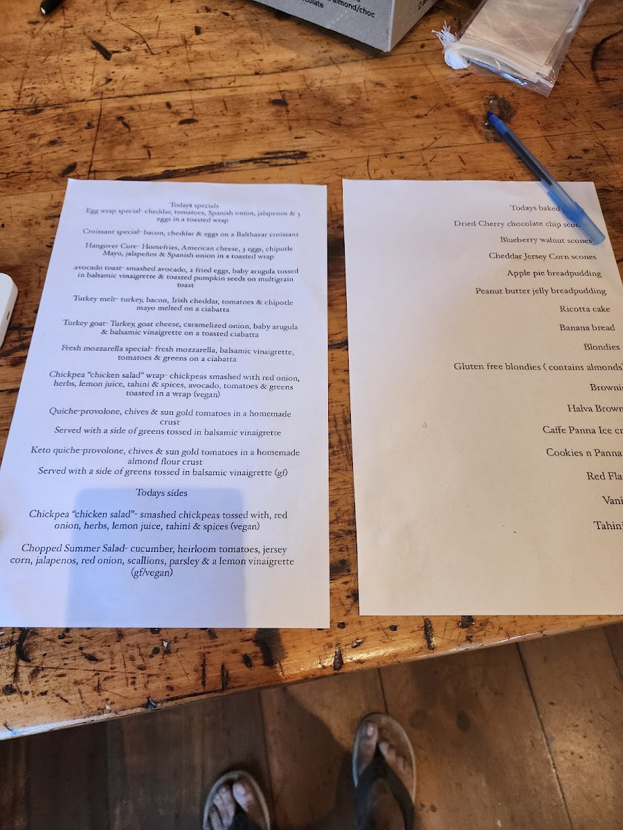 Menu True Salvage Cafe-1