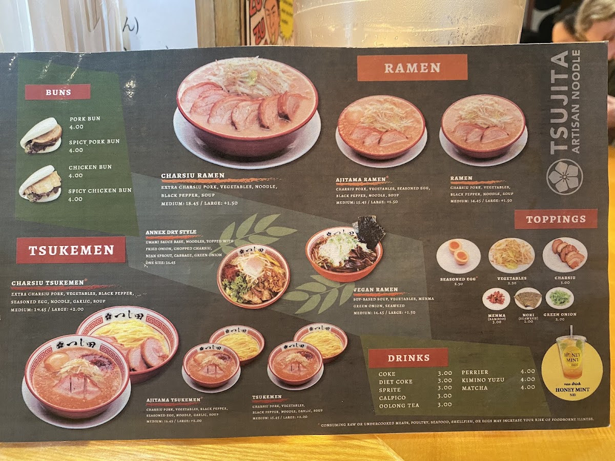 Menu Tsujita La Artisan Noodles-10