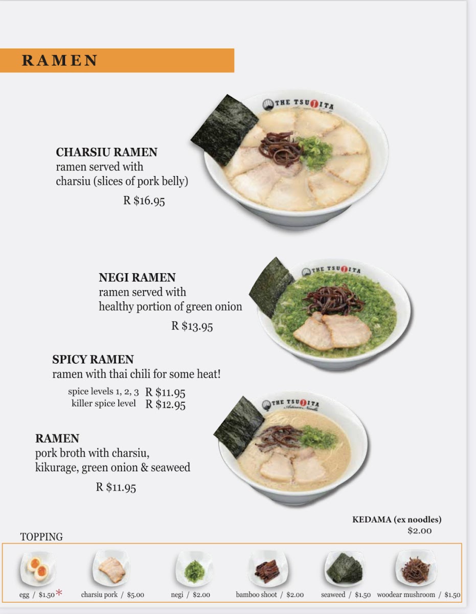 Menu Tsujita La Artisan Noodles-9