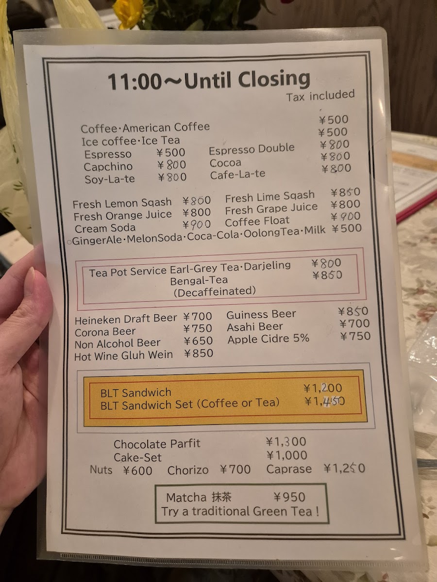 Menu Tsuki Cafe-5
