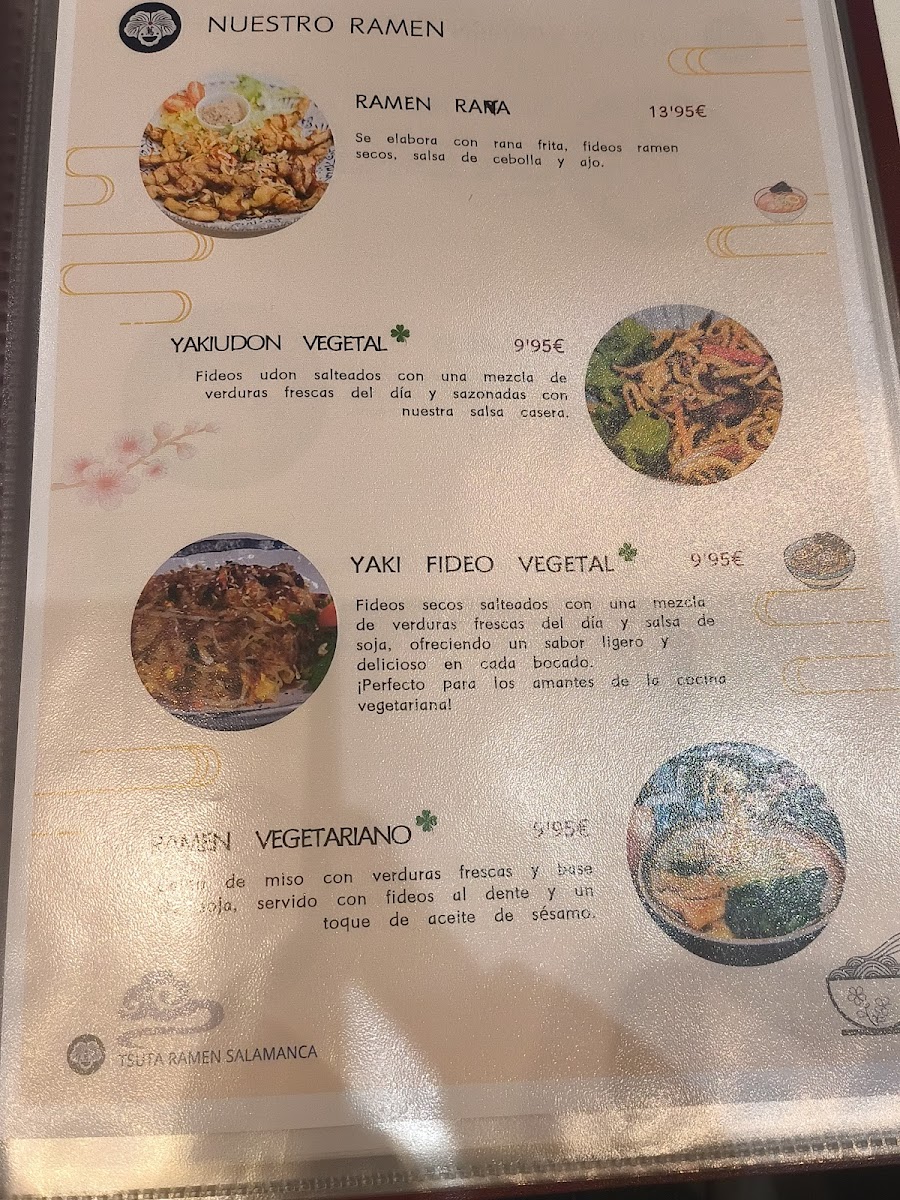Menu Tsuta Ramen-5