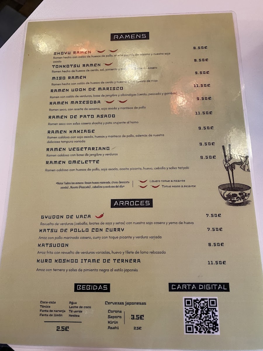 Menu Tsuta Ramen-6