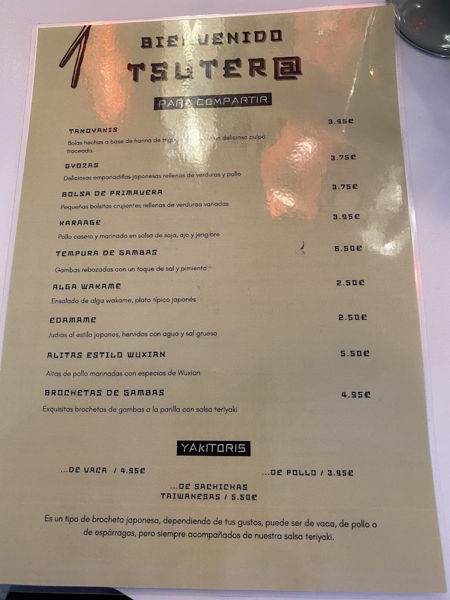 Menu Tsuta Ramen-7