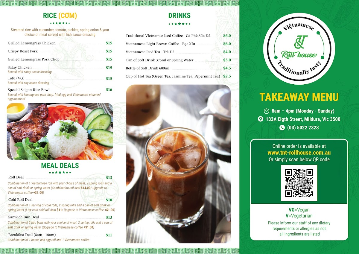 Menu T&t Roll House (Eighth Street)-2