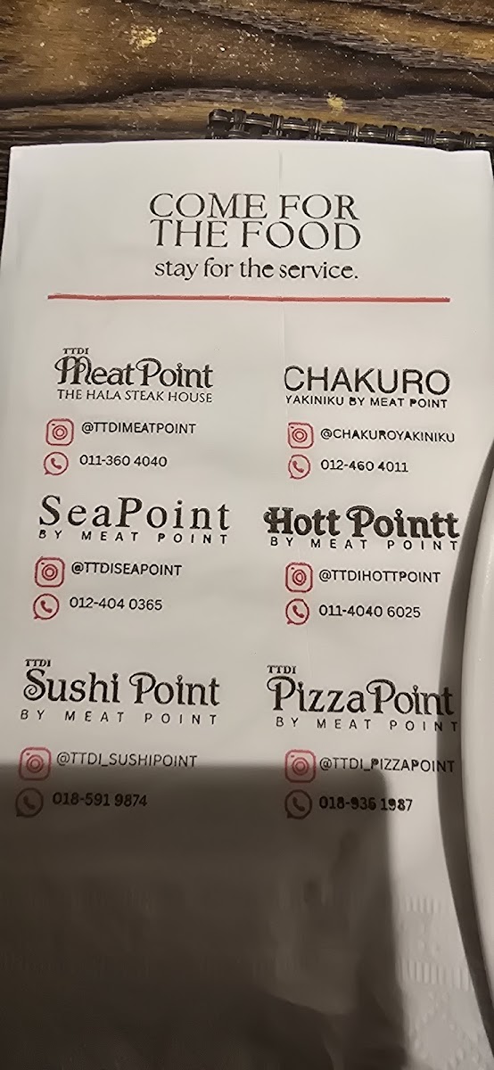 Menu Ttdi Chakuro Yakiniku By Meatpoint - حلال-4