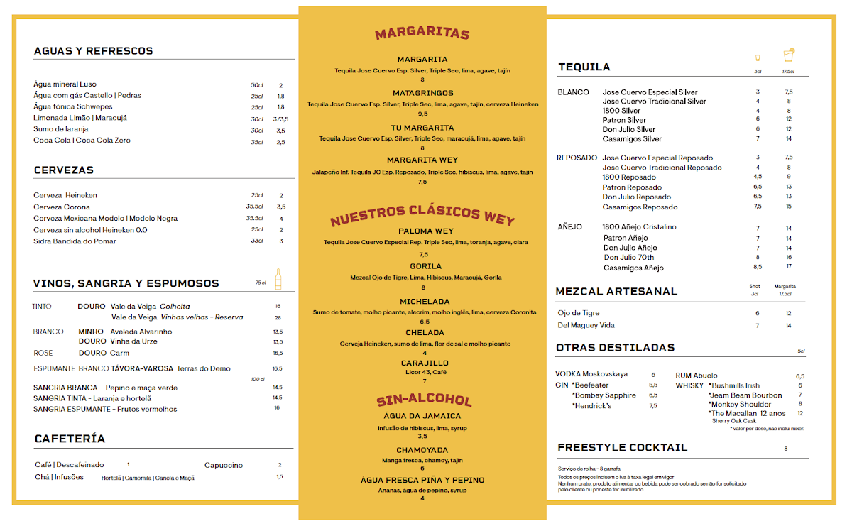 Menu Tu Taqueria Wey-2