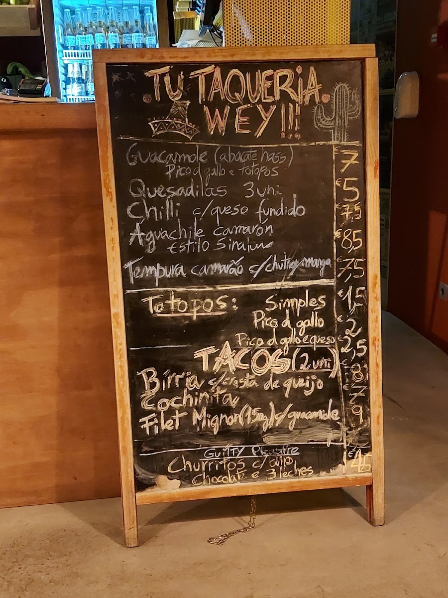 Menu Tu Taqueria Wey-6
