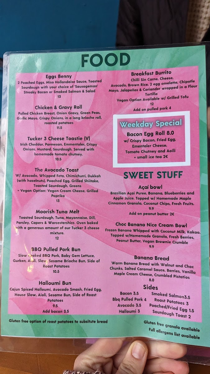 Menu Tucker Brunch Bar-9