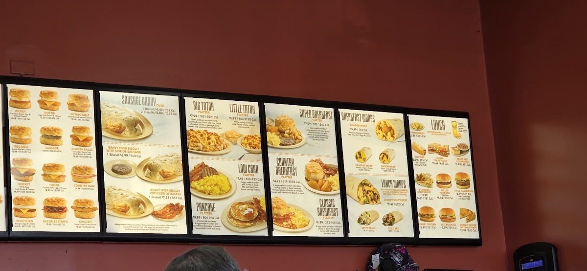 Menu Tudor's Biscuit World-5