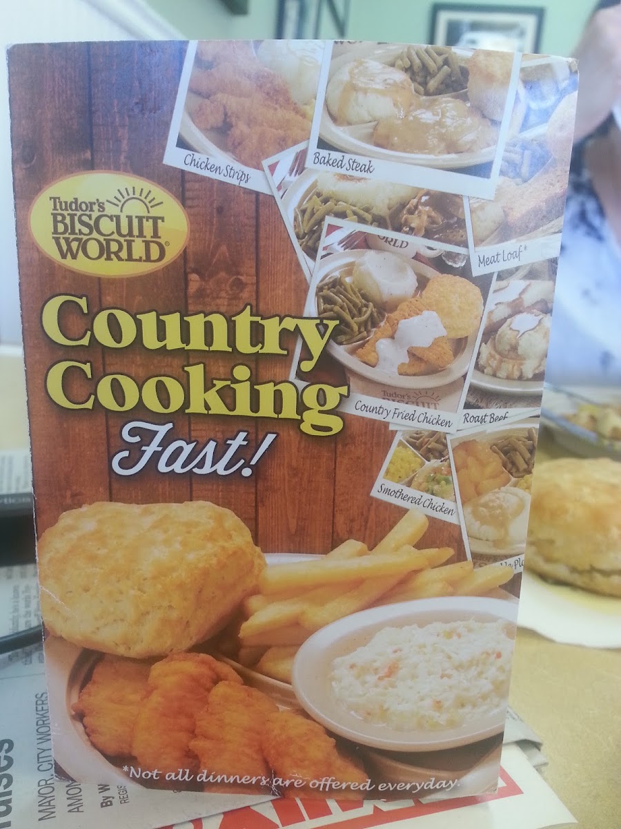 Menu Tudor's Biscuit World-6