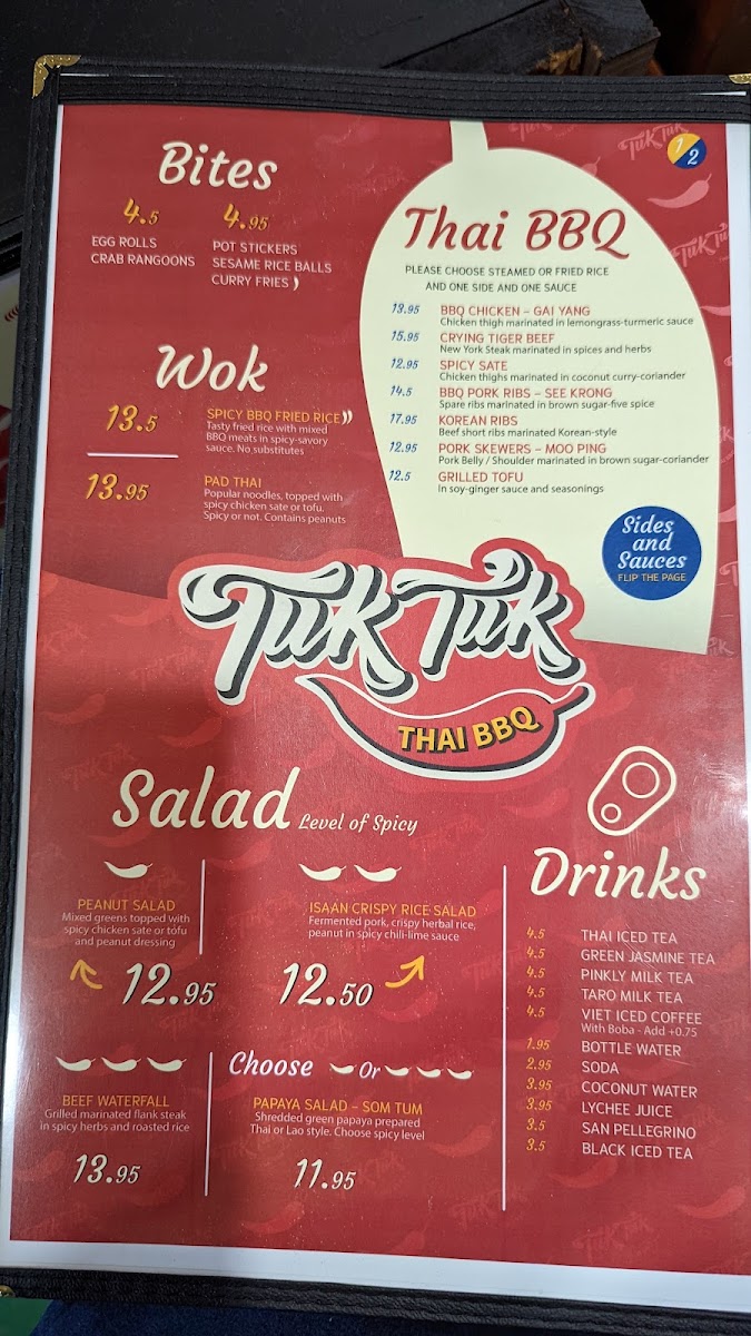 Menu Tuktuk Thai Bbq-7