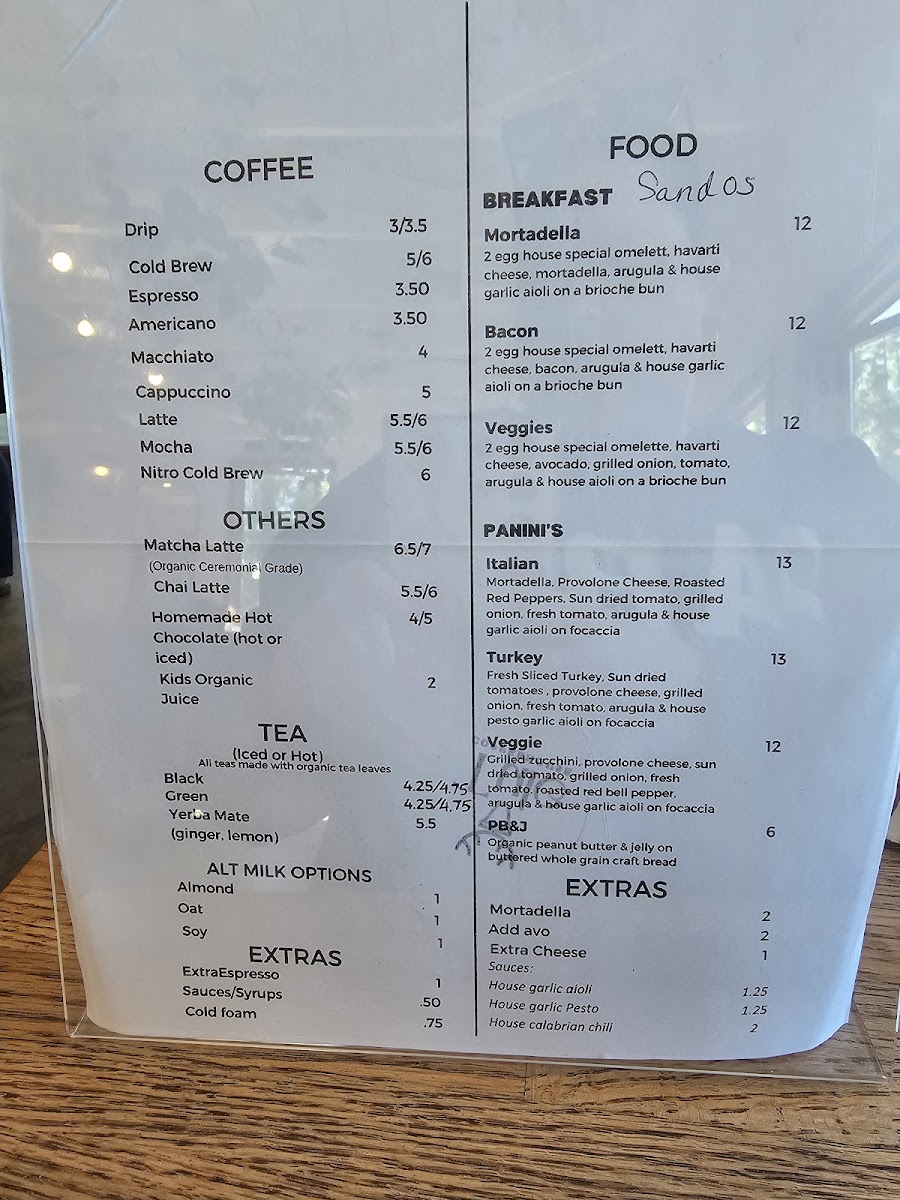 Menu Tule Coffeehouse-1