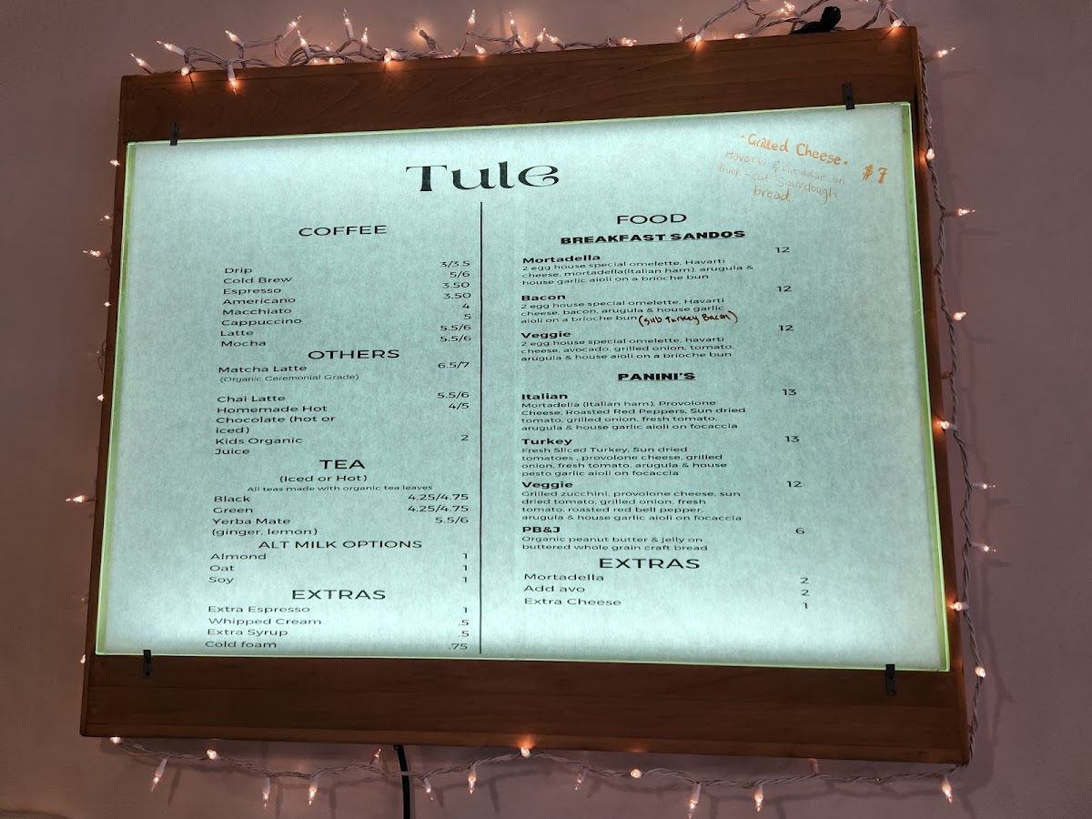 Menu Tule Coffeehouse-2