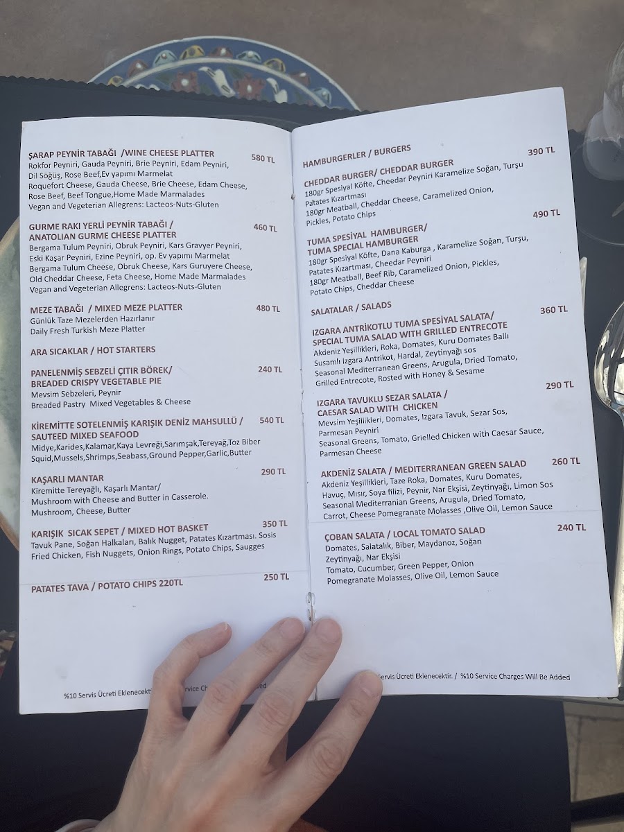 Menu Tuma Restaurant-7