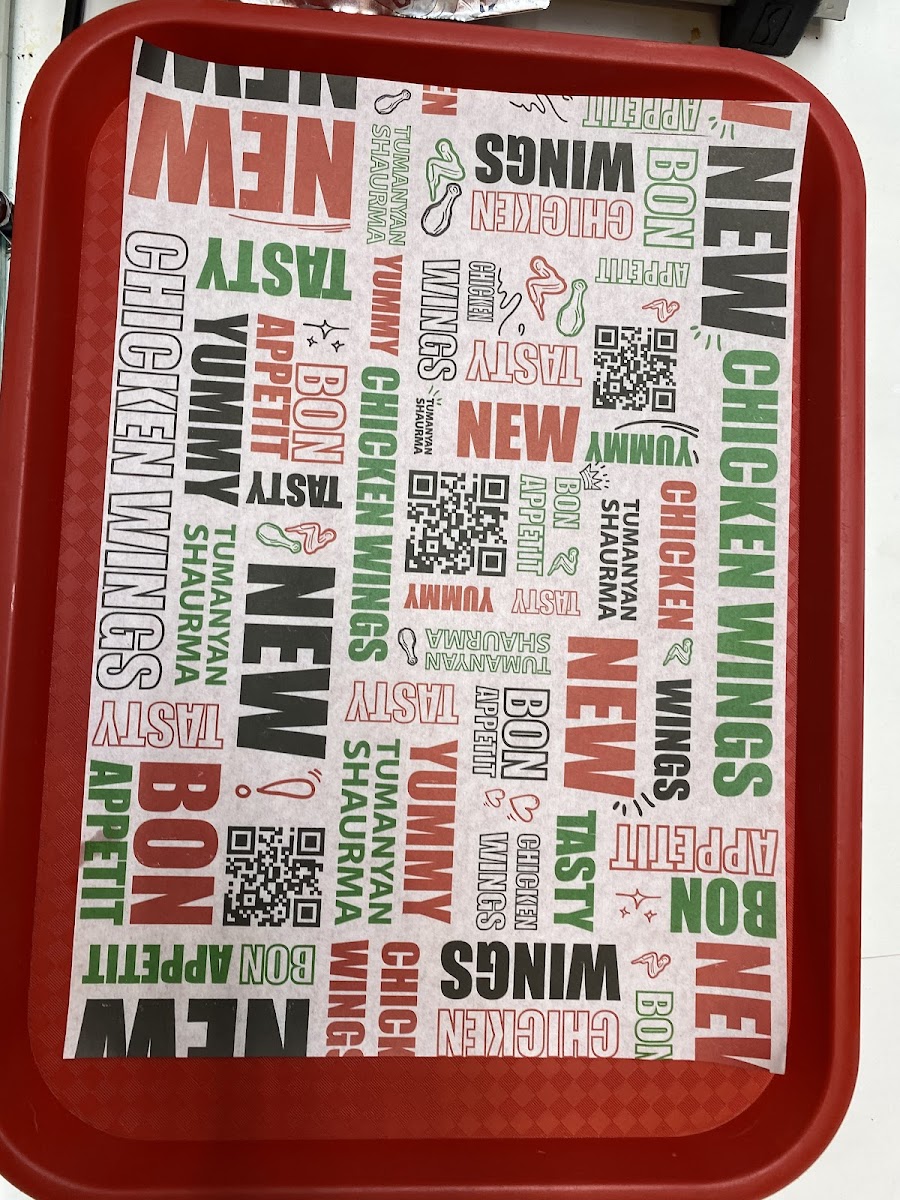 Menu Tumanyan Shaurma-6