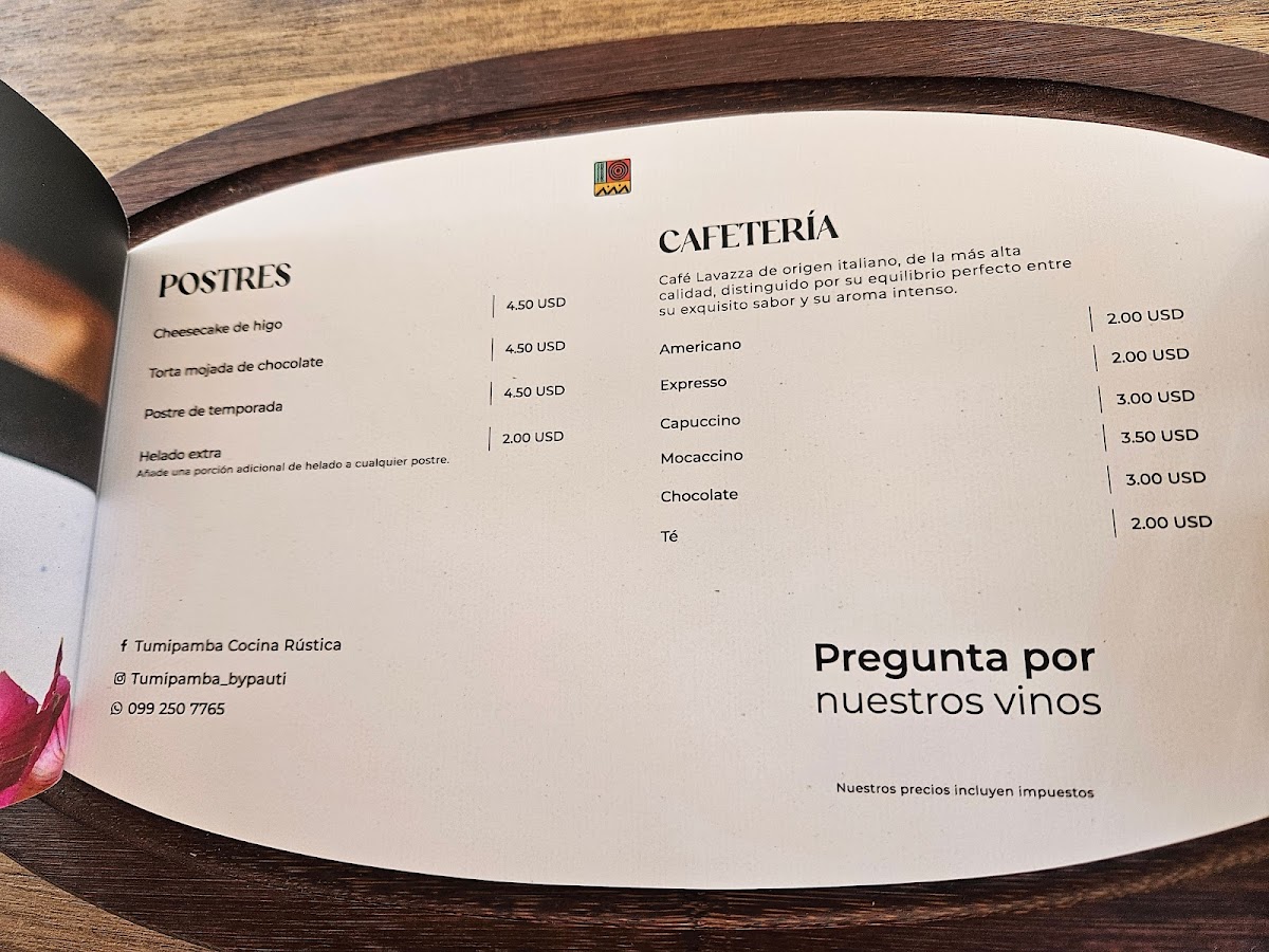 Menu Tumipamba By Pauti Cocina Rústica-6