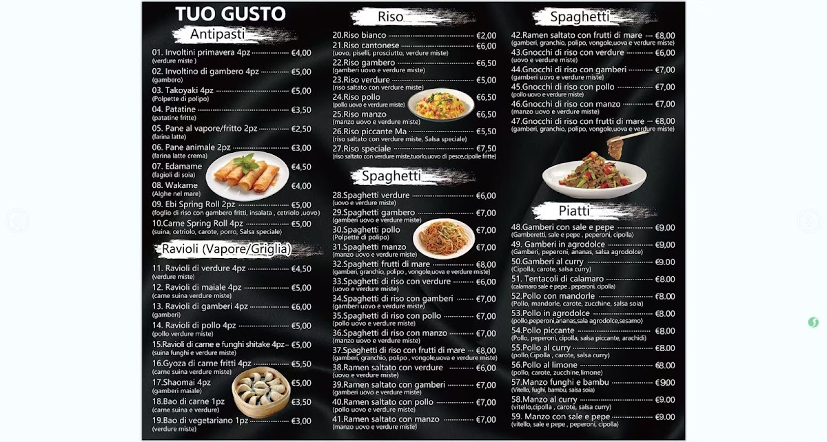 Menu Tuo Gusto-4