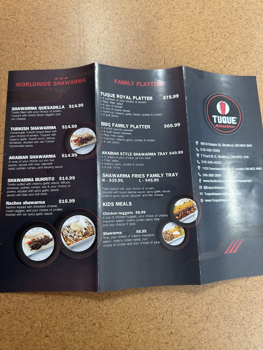 Menu Tuque Shawarma-1