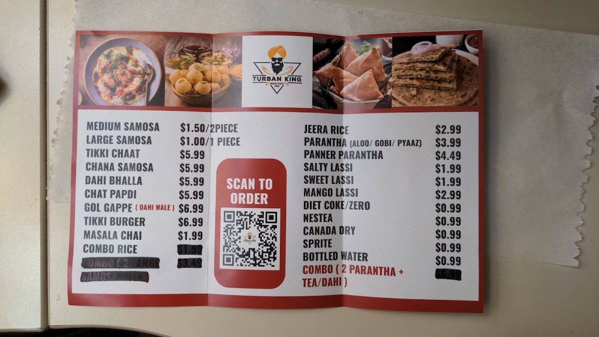 Menu Turban King-1
