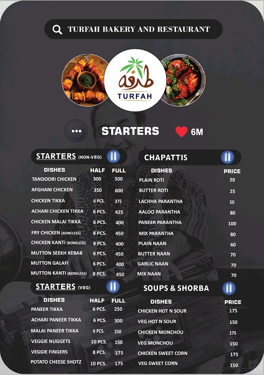 Menu Turfah Bakery And Restaurant-3