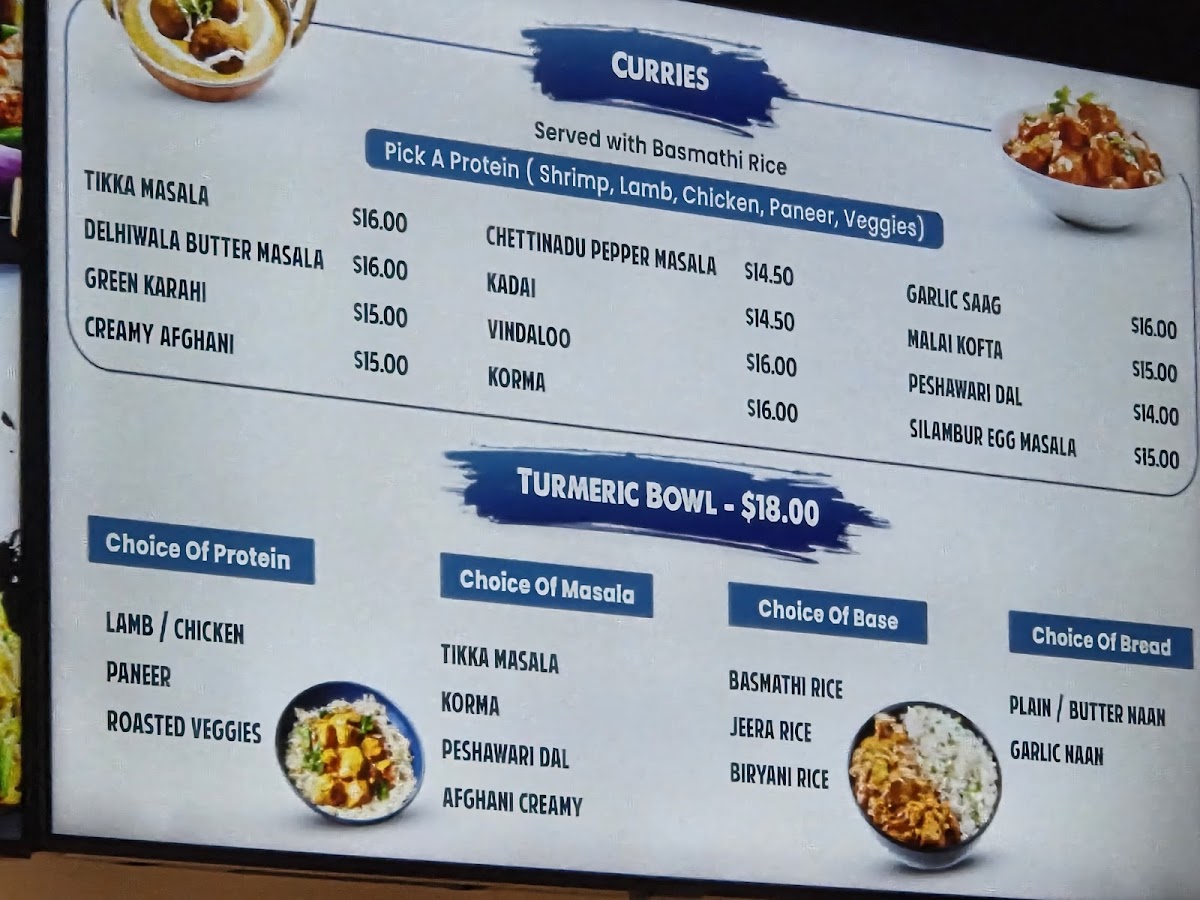 Menu Turmeric Indian Cuisine-2