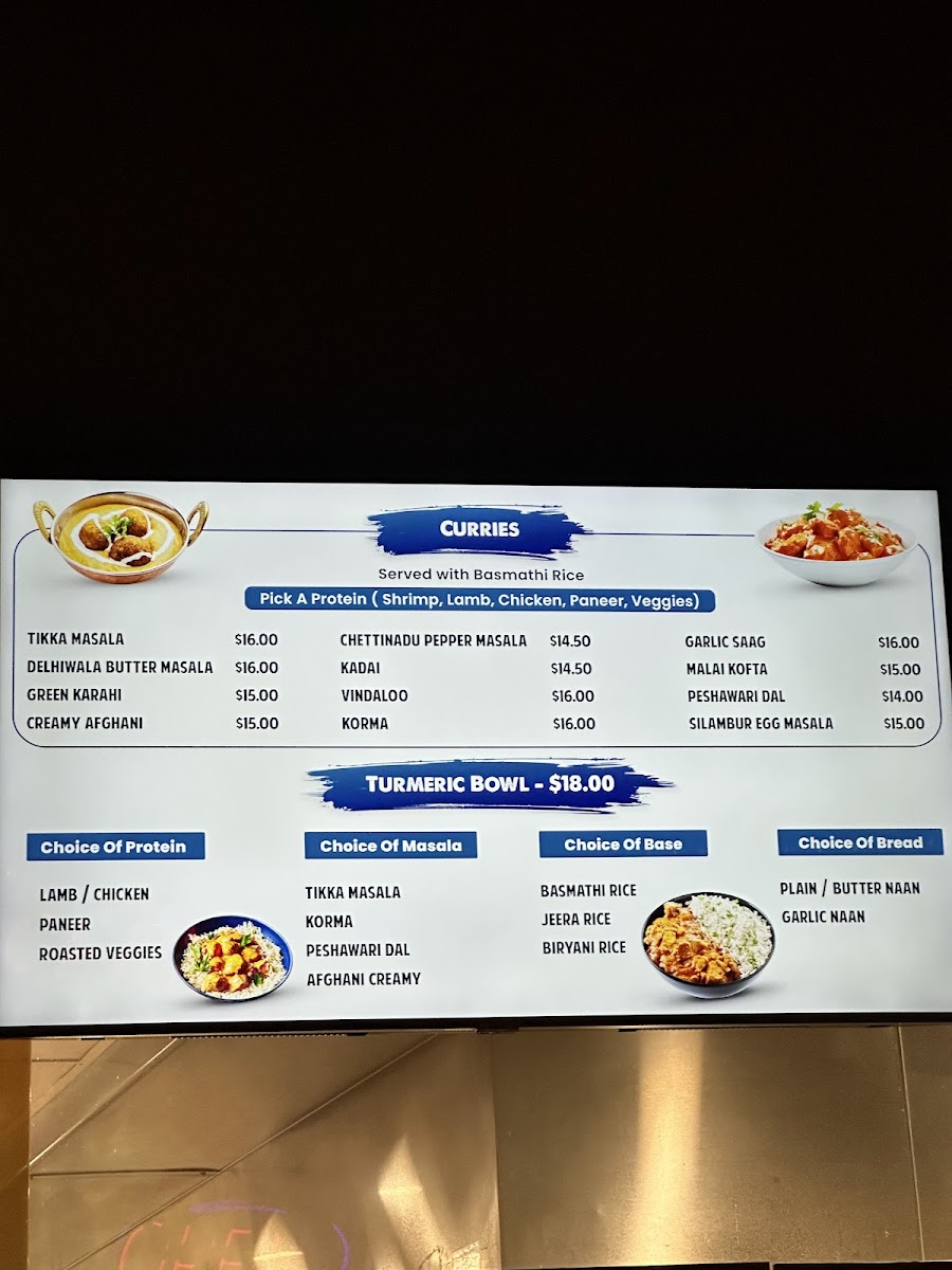 Menu Turmeric Indian Cuisine-5