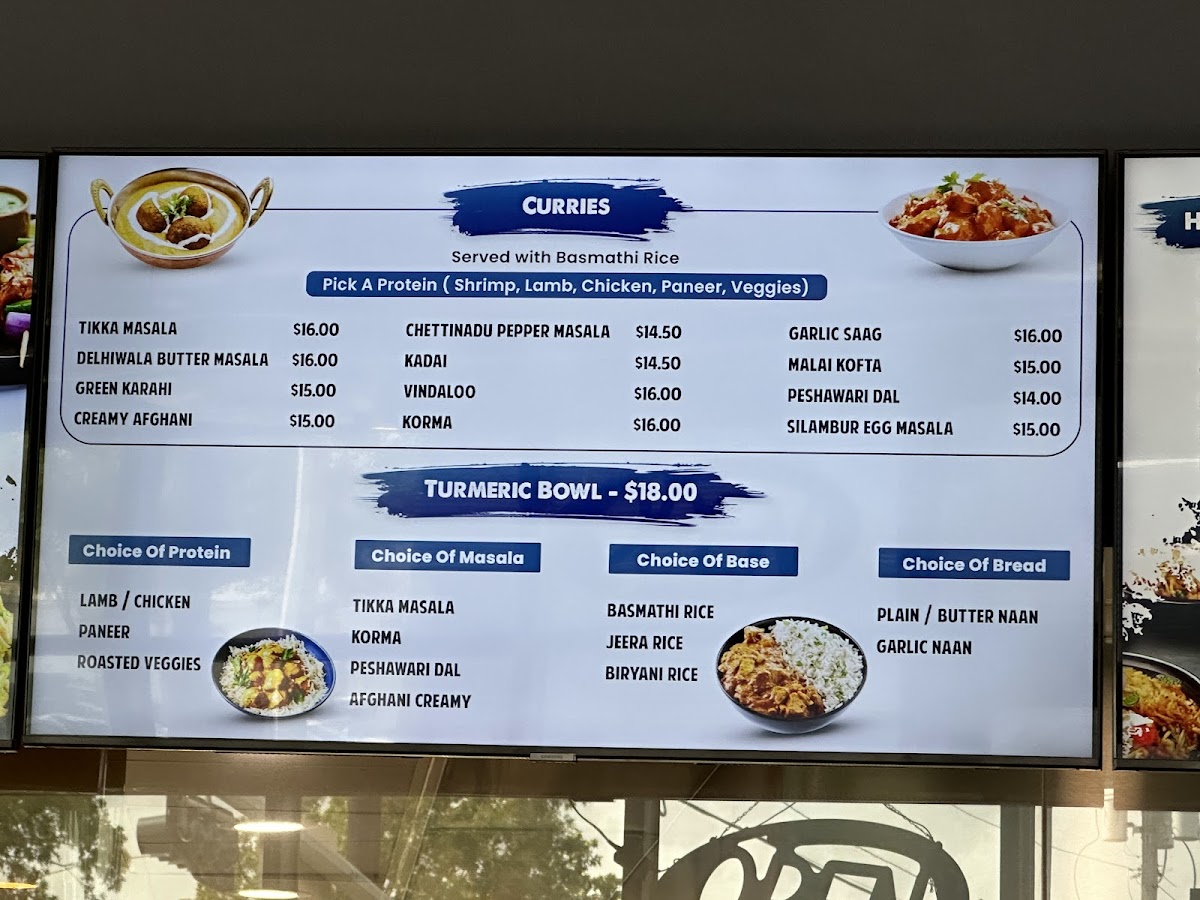 Menu Turmeric Indian Cuisine-8